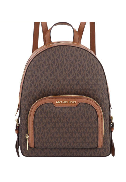 Michael Kors Jaycee Medium Logo Backpack - Brown