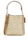 Coach Mollie Bucket Bag 22 In Signature Canvas - Light Brown/Brown