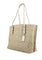Coach Mollie Tote In Signature Canvas - Light Brown/White