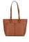 Michael Kors Jet Set Medium Pocket Tote Bag In Luggage