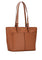 Michael Kors Jet Set Medium Pocket Tote Bag In Luggage