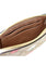 Coach Corner Zip Wristlet In Signature Canvas With Floral Print - Light Brown