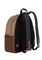 Coach Court Backpack In Blocked Signature Canvas - Tan Brown