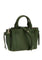 Michael Kors Hamilton Legacy Extra-Small Leather Belted Satchel - Amazon Green