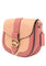 Coach [CLEARANCE] Coach Georgie Saddle Bag In Colorblock - Faded Blush