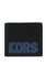 Michael Kors Mens Cooper Graphic Pebbled Leather Billfold Wallet - Black/Blue