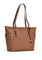 Michael Kors Charlotte Large Top Zip Tote Bag - Brown