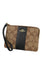 Coach Corner Zip Wristlet in Signature Canvas - Khaki/Black