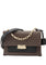 Michael Kors Cece Medium Logo Shoulder Bag - Dark Brown/Black