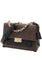 Michael Kors Cece Medium Logo Shoulder Bag - Dark Brown/Black