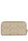 Coach Long Zip Around Wallet in Signature Canvas - Light Brown/Brown