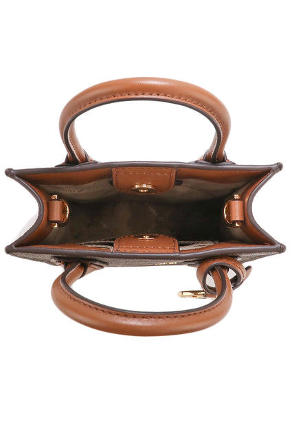 Michael Kors Mercer Extra-Small Signature Crossbody Bag - Brown