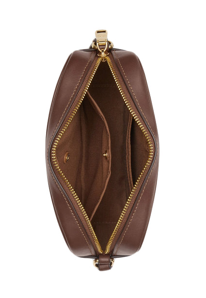 Coach Mini Jamie Camera Bag In Signature Canvas - Tan/Brown
