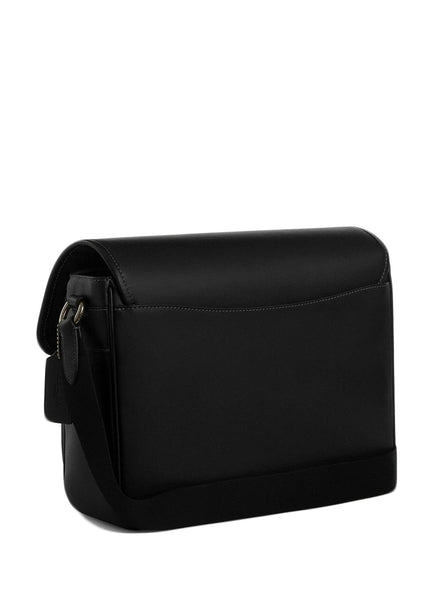 Coach Mens Racer Messenger Bag - Black