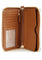 Michael Kors Jet Set Travel Large Flat Signature Phone Wallet - Vanilla/Brown