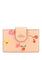 Coach Accordion Card Case With Mystical Floral Print - Faded Blush