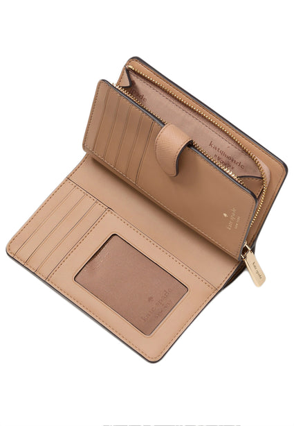 Kate Spade Schuyler Medium Bifold Wallet - Light Fawn