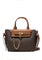 Michael Kors Hamilton Legacy Small Logo Belted Satchel - Brown