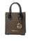Michael Kors Mercer Extra-Small Signature Logo Crossbody Bag - Brown/Black