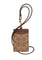Coach ID Lanyard In Signature Canvas - Tan/Brown