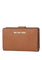Michael Kors Jet Set Travel Medium Bifold Zip Coin Wallet - Brown