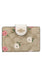 Coach Medium Corner Zip Wallet In Signature Canvas With Floral Print - Light Brown
