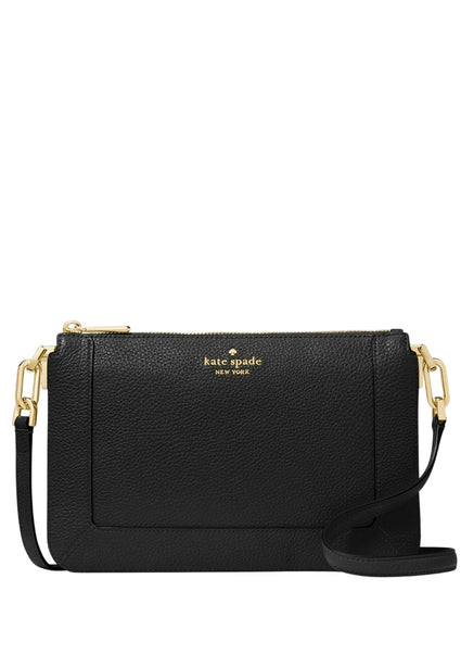Kate Spade Lena Double Compartment Crossbody - Black