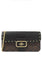 Coach Morgan Crossbody In Colorblock Signature Canvas With Rivets - Dark Brown