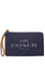 Coach Large Corner Zip Wristlet - Denim