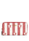 Coach Accordion Zip Wallet With Stripe Star Print - Red