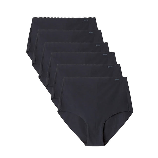 Pack of 6 High Waist Panty in Micro-Fibre