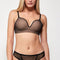 Wireless Push Up Bra Without Underwire Cup B