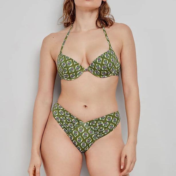 Push-up Bikini Top With Underwire