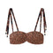 Bandeau Bikini Top With Silicone Underwire