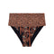 Patterned Multi-Position Bikini Bottom