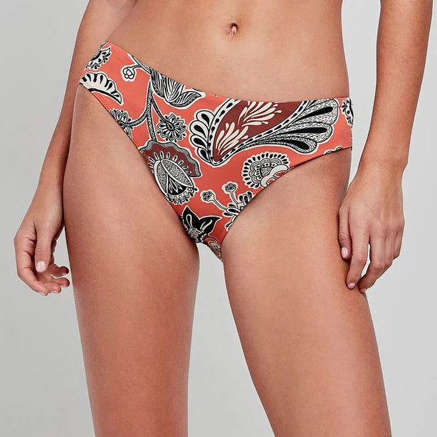 Printed Bikini Bottom