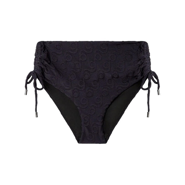 High Waist Geometric Print Bikini Briefs