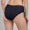 High Waist Geometric Print Bikini Briefs