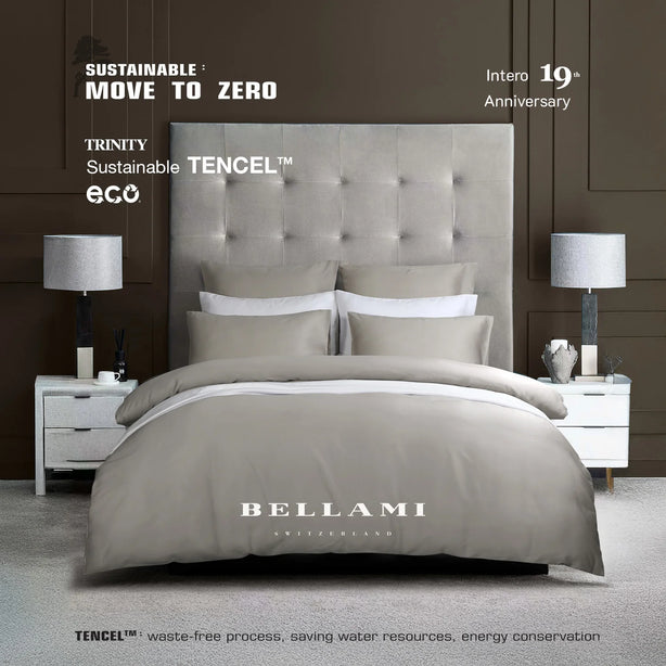 BELLAMI I Sustainable TENCEL™ 1200TC Bed Set with Sheets & Pillowcases