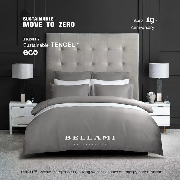 BELLAMI I Sustainable TENCEL™ 1200TC Bed Set with Sheets & Pillowcases