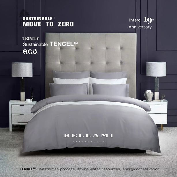 BELLAMI I Sustainable TENCEL™ 1200TC Bed Set with Sheets & Pillowcases