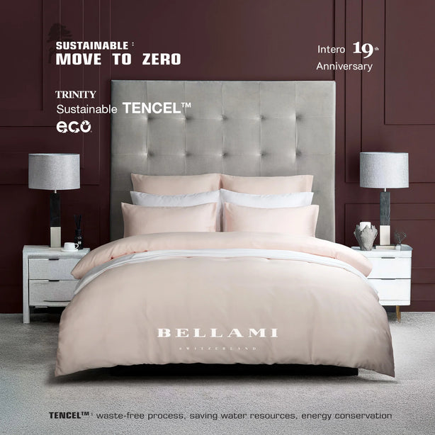 BELLAMI I Sustainable TENCEL™ 1200TC Bed Set with Sheets & Pillowcases