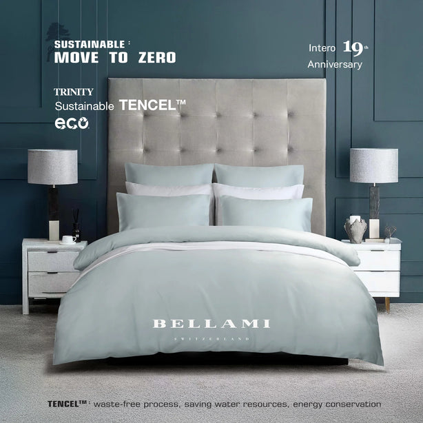 BELLAMI I Sustainable TENCEL™ 1200TC Bed Set with Sheets & Pillowcases