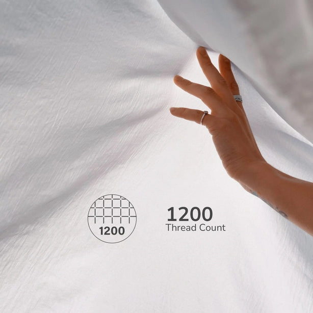 BELLAMI I Sustainable TENCEL™ 1200TC Bed Set with Sheets & Pillowcases