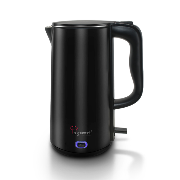 La Gourmet 3.0L Seamless Kettle with keep warm - M.Black