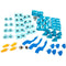 Geomag Kor Tazoo Beto Blue Magnetic Construction Toy Set (68pcs)