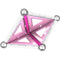 Geomag Pink Magnetic Construction Toy Set (22pcs)