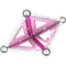 Geomag Pink Magnetic Construction Toy Set (22pcs)