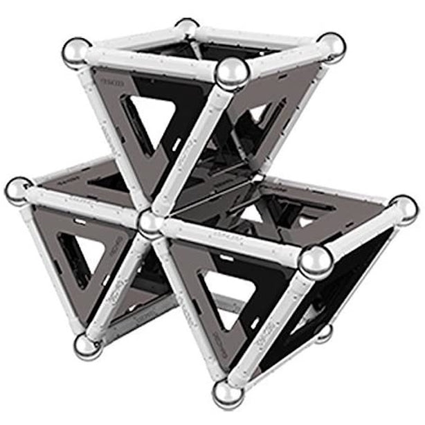 Geomag Black & White Magnetic Construction Toy Set (68pcs)