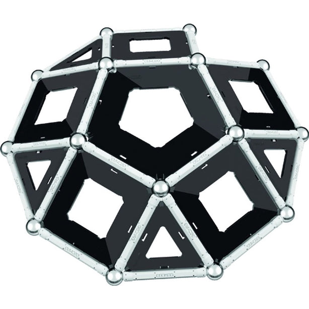 Geomag Black & White Magnetic Construction Toy Set (68pcs)